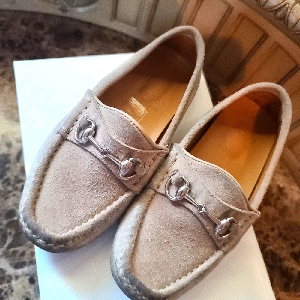 Gucci Boy Moccasins